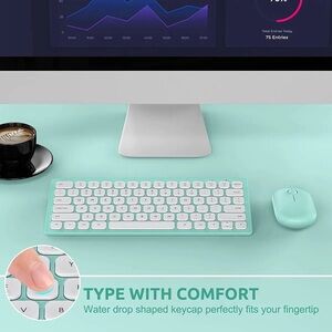 Wireless Keyboard and Mouse Combo